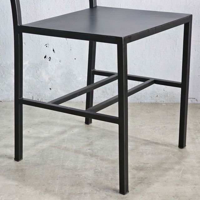 Ghế sắt đơn giản có tựa lưng GCF091