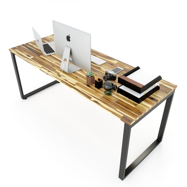 Bàn làm việc 180x70cm gỗ tràm hệ Wooden HBWD038 Bàn làm việc 180x70cm gỗ tràm hệ Wooden HBWD038