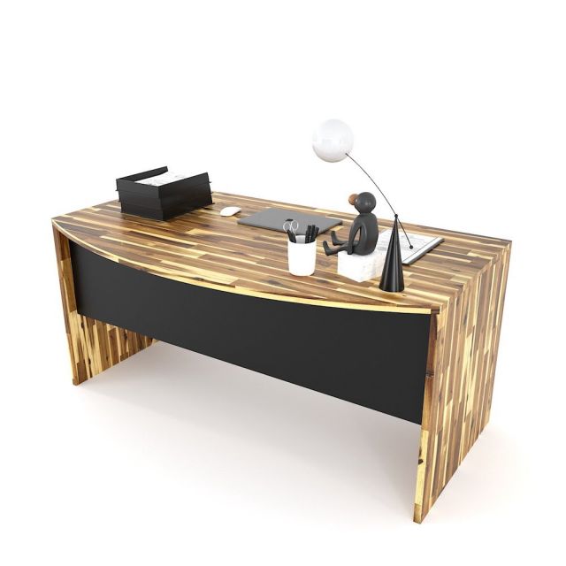 Bàn giám đốc bo cạnh có ngăn kéo Gỗ Tràm BGD68051 Bàn giám đốc bo cạnh có ngăn kéo Gỗ Tràm BGD68051