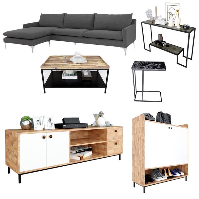 Combo Nội Thất Phòng Khách 6 món PK009 Combo Nội Thất Phòng Khách 6 món PK009