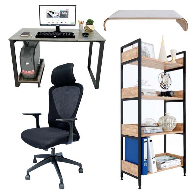 Combo Phòng Làm Việc 4 món PLV003 Combo Phòng Làm Việc 4 món PLV003