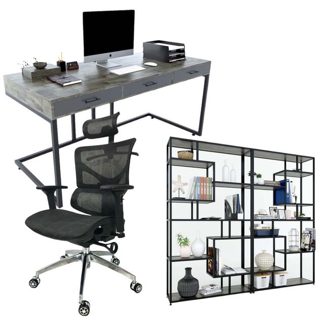 Combo Phòng Làm Việc Cao Cấp 3 món PLV004 Combo Phòng Làm Việc Cao Cấp 3 món PLV004