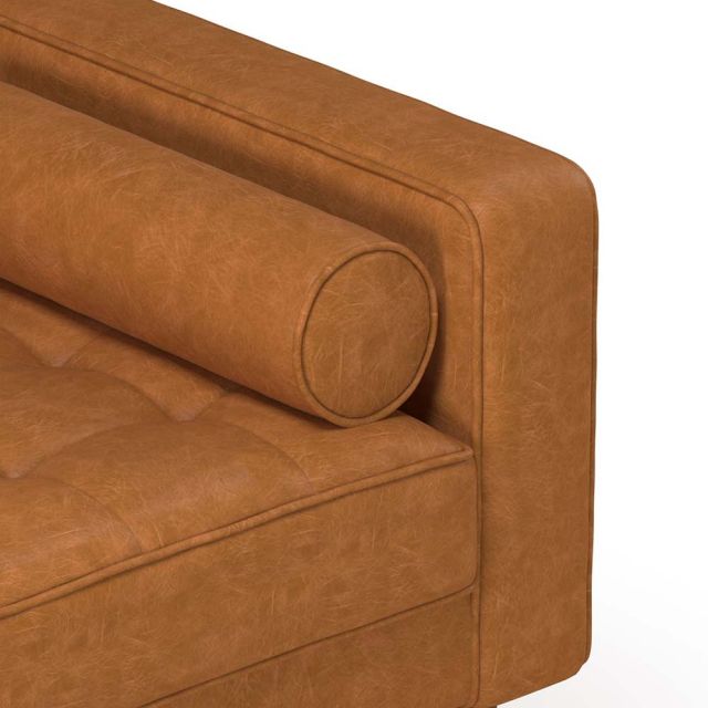 Sofa góc chữ L 220x160cm nệm bọc simili sang trọng SFL68020