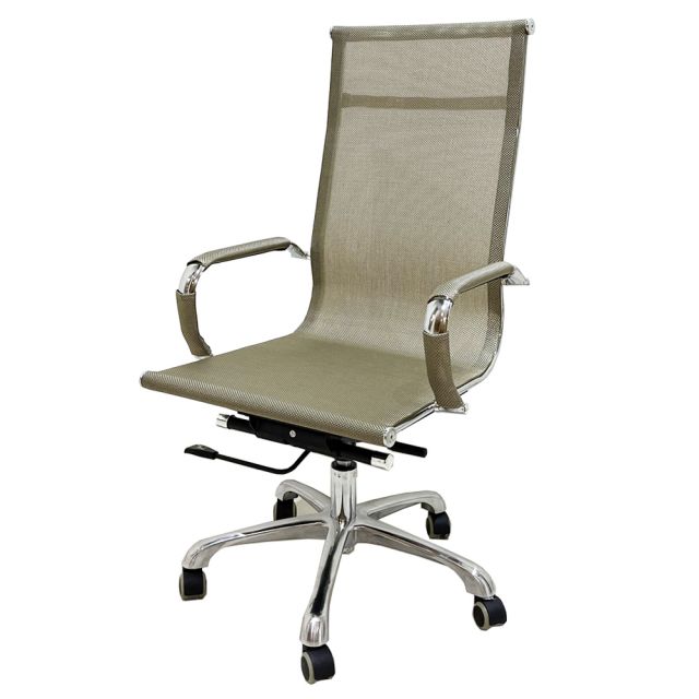 Ghế văn phòng chân xoay lưng lưới màu đồng MFJC37 Ghế văn phòng chân xoay lưng lưới màu đồng MFJC37