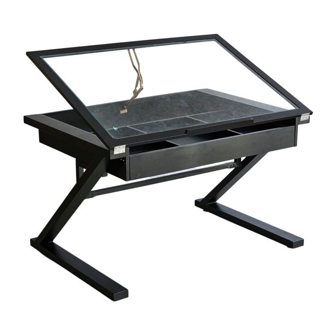 Bàn vẽ kiến trúc DraftingDesk chân sắt mặt kính DD68007 Bàn vẽ kiến trúc DraftingDesk chân sắt mặt kính DD68007