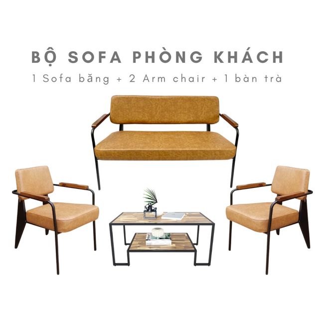 Bộ bàn ghế sofa Napa CBSF68010 Bộ bàn ghế sofa Napa CBSF68010