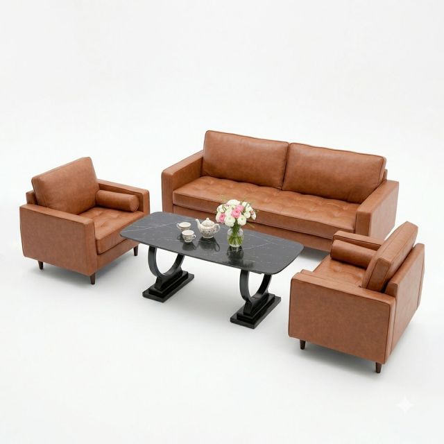 Com bàn ghế sofa cổ điển, sang trọng CB68002