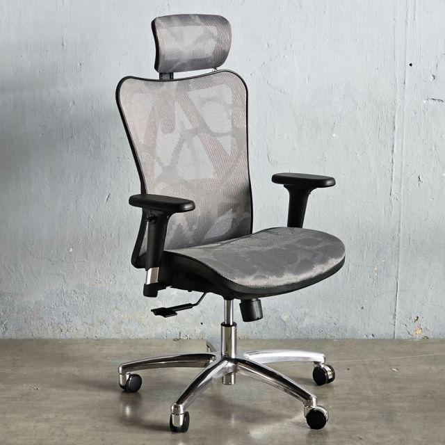 Ghế Ergonomic công thái học lưới màu xám CTH-57X