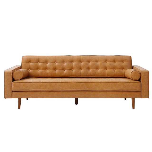 sofa băng màu nâu