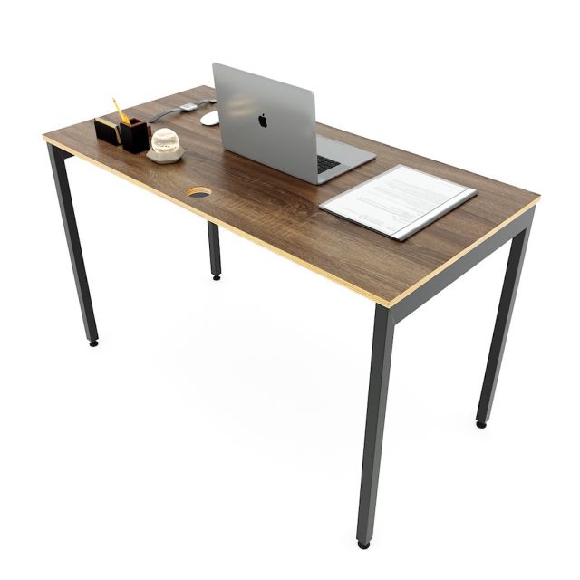 Bàn làm việc 120x60cm gỗ Plywood phủ melamin chân hệ Slean HBSL004 Bàn làm việc 120x60cm gỗ Plywood phủ melamin chân hệ Slean HBSL004