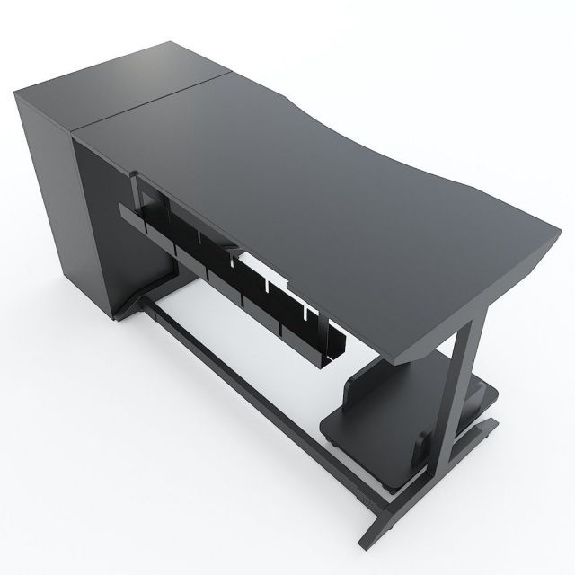 Bàn Gaming TaUP gỗ cao su một bên tủ GD68037 Bàn Gaming TaUP gỗ cao su một bên tủ GD68037