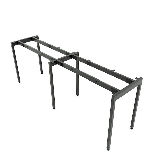 Chân sắt lắp ráp bàn cụm 2 200x50cm hệ Slean HCSL012 Chân sắt lắp ráp bàn cụm 2 200x50cm hệ Slean HCSL012
