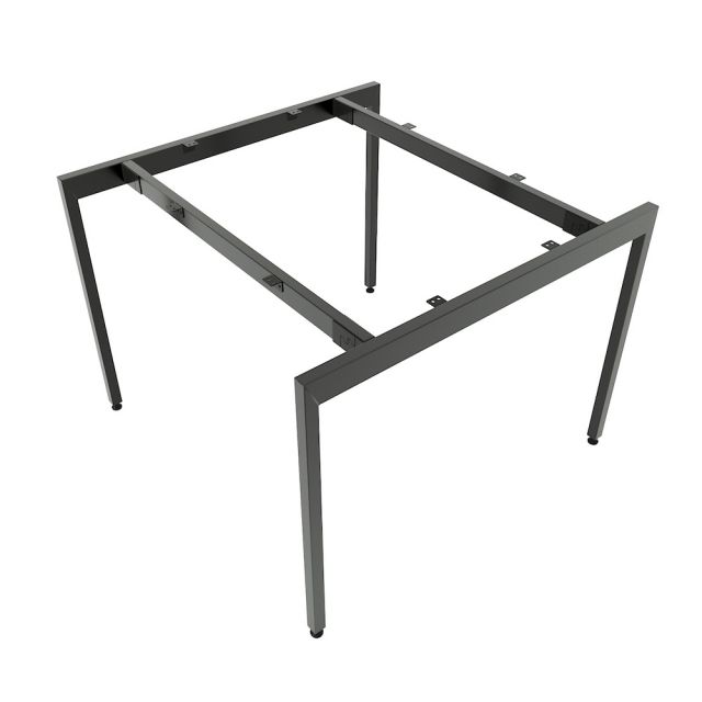 Chân sắt lắp ráp cho bàn 100x100cm hệ Slean HCSL014 Chân sắt lắp ráp cho bàn 100x100cm hệ Slean HCSL014