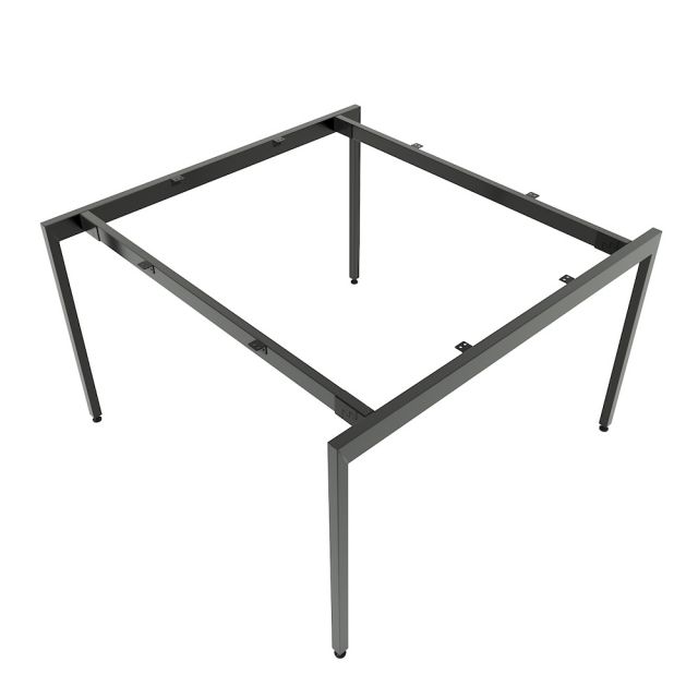 Chân sắt lắp ráp cho bàn 120x120cm hệ Slean HCSL015 Chân sắt lắp ráp cho bàn 120x120cm hệ Slean HCSL015