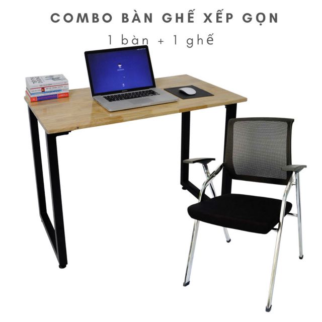 Bộ bàn ghế làm việc gấp gọn CB68161 Bộ bàn ghế làm việc gấp gọn CB68161