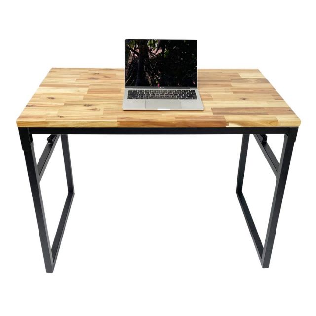 Bàn làm việc 100x60cm chân gấp gỗ tràm SPD68175 Bàn làm việc 100x60cm chân gấp gỗ tràm SPD68175