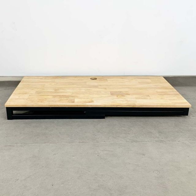 Bàn làm việc 100x60cm chân gấp gỗ Plywood SPD68176