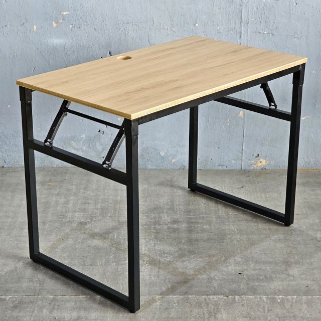 Bàn làm việc 100x60cm chân gấp gỗ Plywood SPD68176