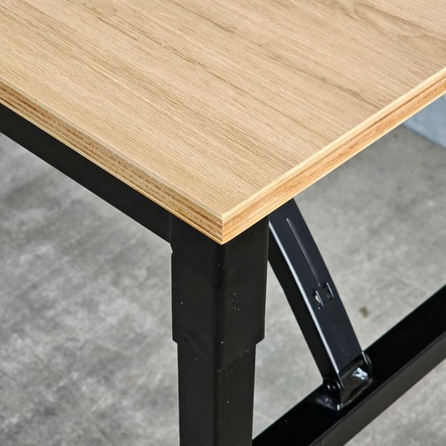 Bàn làm việc 100x60cm chân gấp gỗ Plywood SPD68176