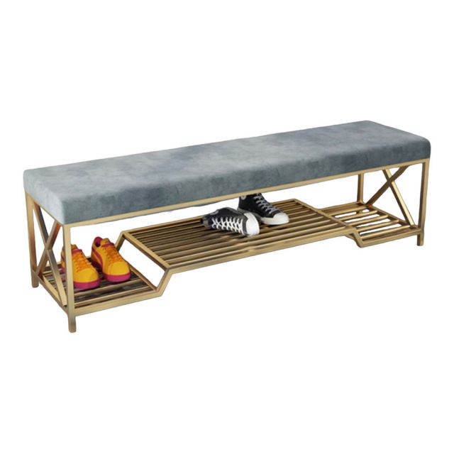 Kệ giày khung sắt có ghế ngồi KG68040 Kệ giày khung sắt có ghế ngồi KG68040