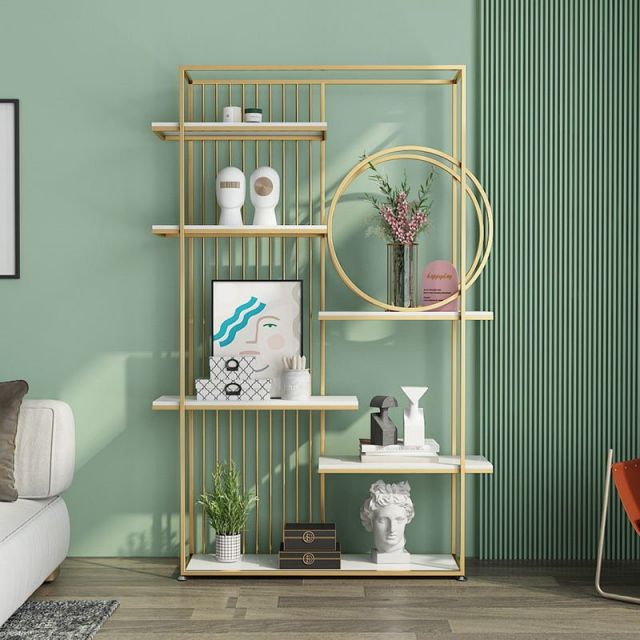 Kệ trang trí, kệ trưng bày mặt gỗ khung sắt KTB68098 Kệ trang trí, kệ trưng bày mặt gỗ khung sắt KTB68098