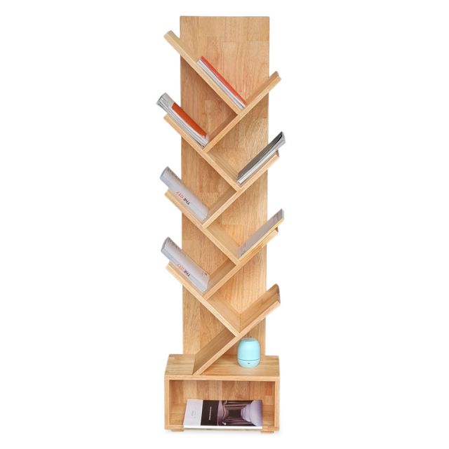Kệ sách trang trí hình nhánh cây bằng gỗ cao su KS68016 Kệ sách trang trí hình nhánh cây bằng gỗ cao su KS68016