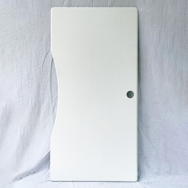Mặt bàn 140x70cm khuyết cạnh gỗ cao su MB031 Mặt bàn 140x70cm khuyết cạnh gỗ cao su MB031