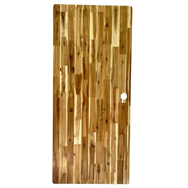 Mặt bàn 160x70cm bo góc gỗ Tràm dày 25mm MB033
