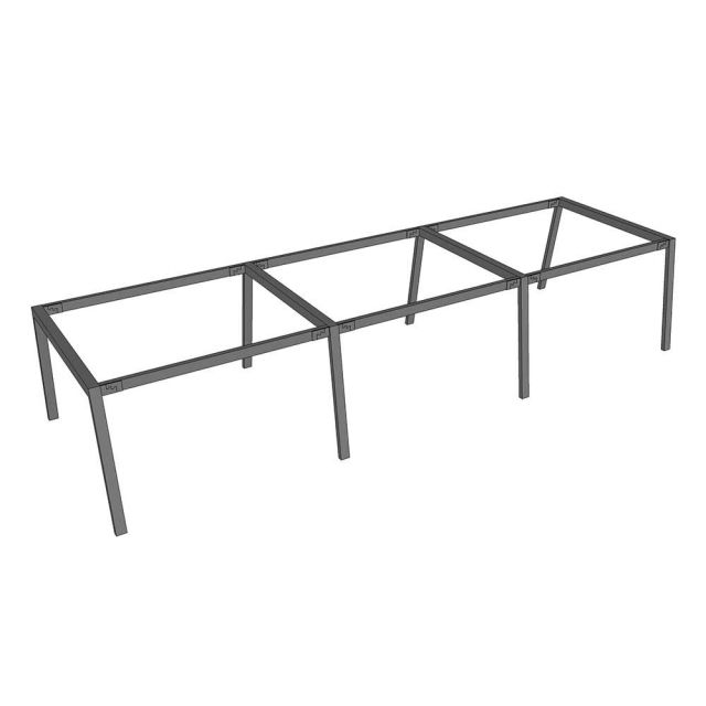 Chân bàn cụm 6 hệ Aton Concept 360x120cm lắp ráp HCAT025 Chân bàn cụm 6 hệ Aton Concept 360x120cm lắp ráp HCAT025