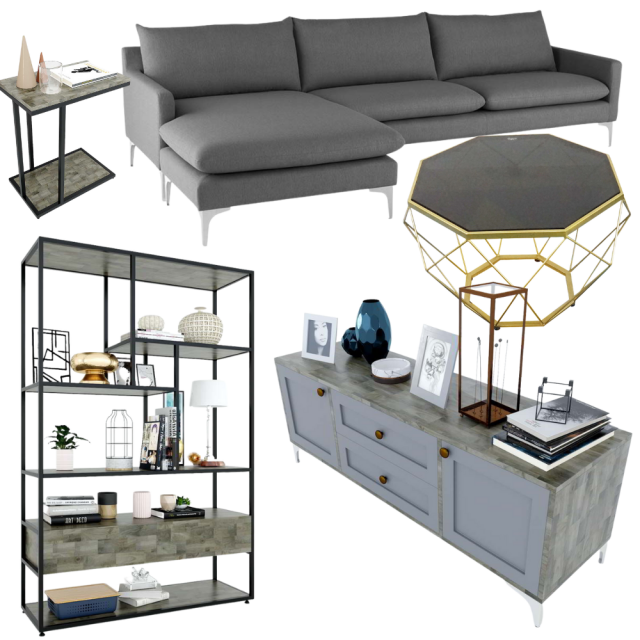 Combo Nội Thất Phòng Khách 5 món PK021 Combo Nội Thất Phòng Khách 5 món PK021