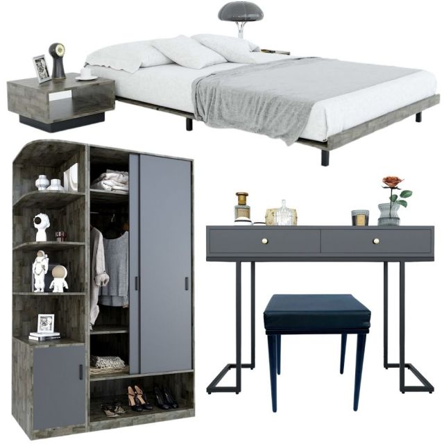 Combo Nội Thất Phòng Ngủ PN015 Combo Nội Thất Phòng Ngủ PN015