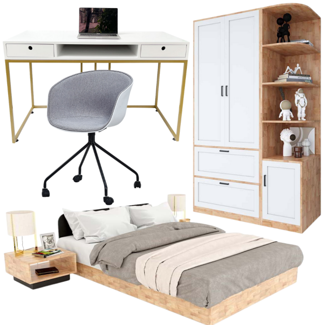 Combo Nội Thất Phòng Ngủ PN026 Combo Nội Thất Phòng Ngủ PN026