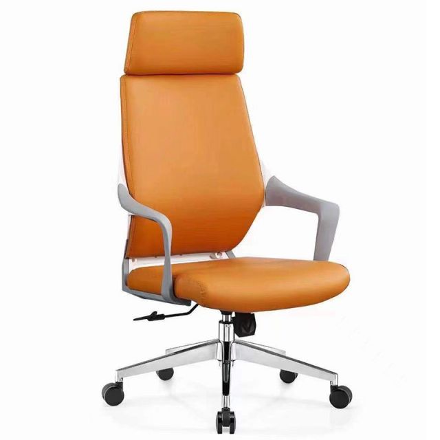 Ghế văn phòng lưng cao bọc simili sang trọng MF6101A Ghế văn phòng lưng cao bọc simili sang trọng MF6101A