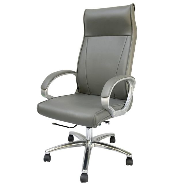 Ghế xoay lưng cao màu xám HOM1027-01X Ghế xoay lưng cao màu xám HOM1027-01X