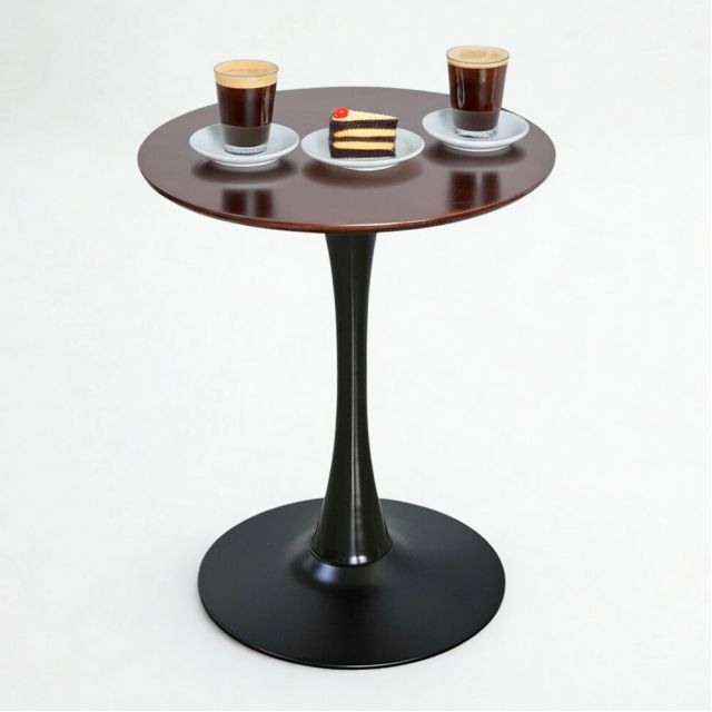 Bàn Tulip 60cm gỗ cao su CFD68106