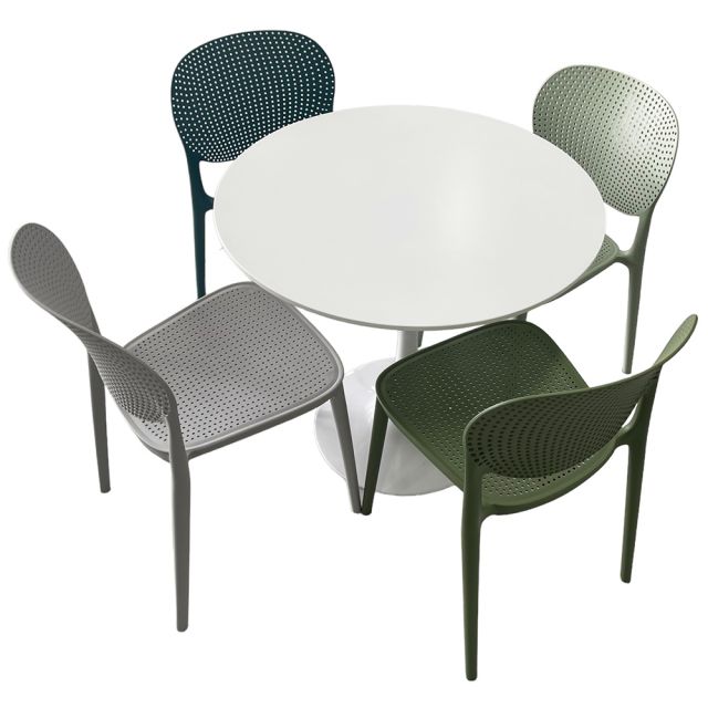 Combo Bàn Tulip 80cm Và 4 Ghế Nhựa Nhiều Màu CBCF164 Combo Bàn Tulip 80cm Và 4 Ghế Nhựa Nhiều Màu CBCF164