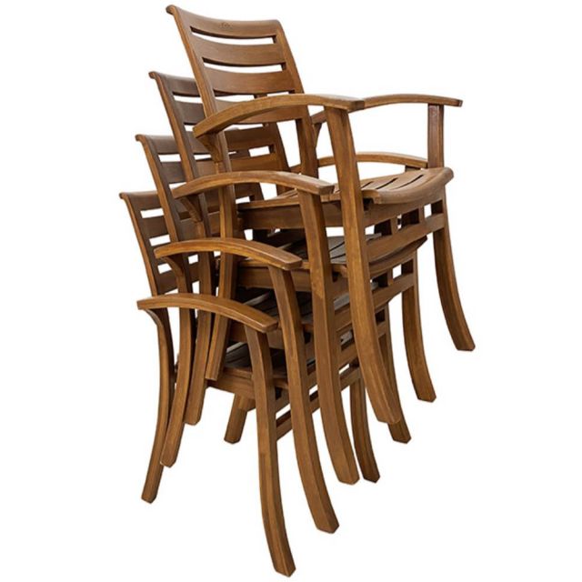 Bộ bàn ghế gỗ ngoài trời Valley -FSVL05