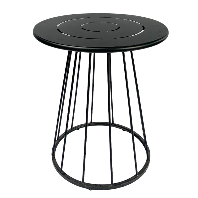 Bàn cafe tròn 60cm sắt sơn tĩnh điện CFD68115