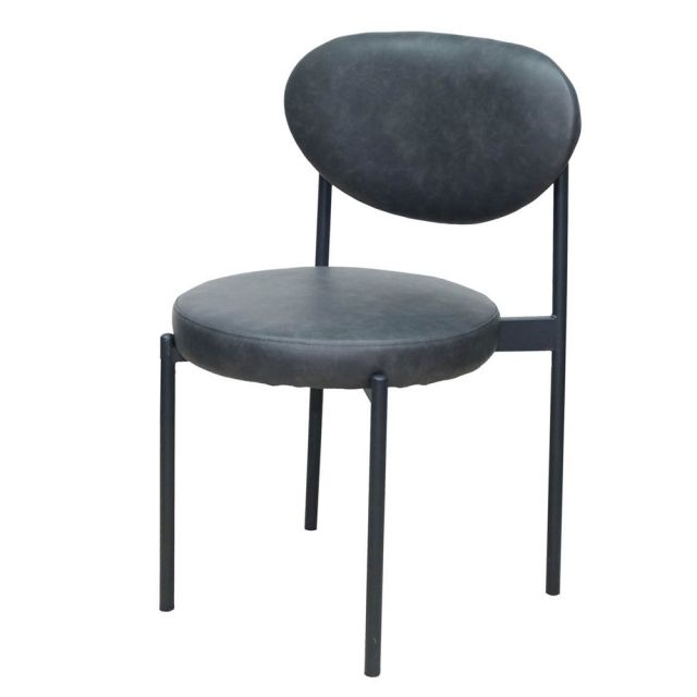Ghế Verpan bọc nệm da chân sắt GAKJC-430 Ghế Verpan bọc nệm da chân sắt GAKJC-430
