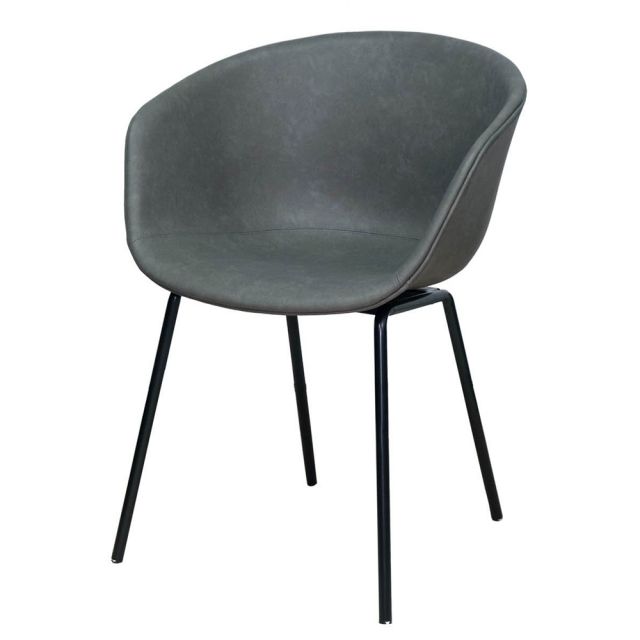 Ghế HAY bọc nệm da si cao cấp chân sắt sơn tĩnh điện GAK26-PU Ghế HAY bọc nệm da si cao cấp chân sắt sơn tĩnh điện GAK26-PU