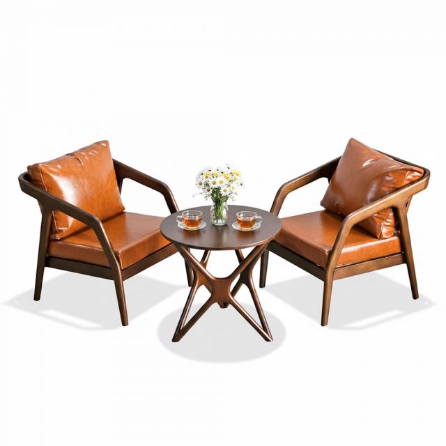 Bộ Bàn Ghế Sofa, Bàn Ghế Cafe 2 Người CBSF023