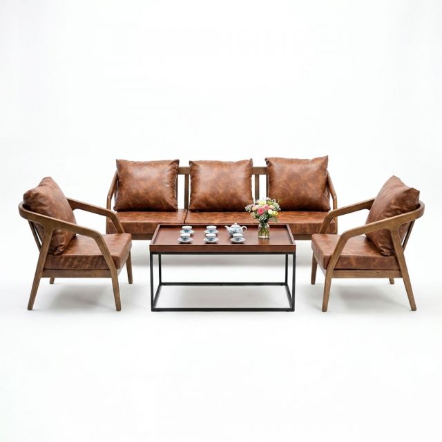 Bộ Bàn Ghế Sofa Kana Cổ Điển CBSF68021