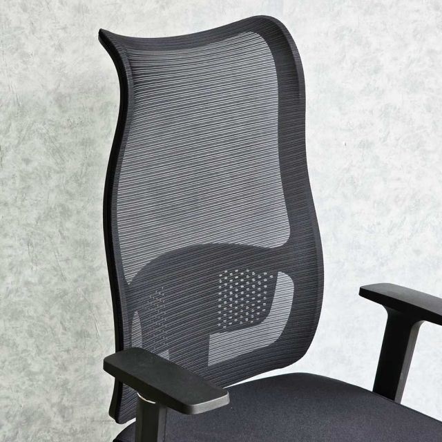 Ghế xoay văn phòng lưng cao bọc lưới GAK834