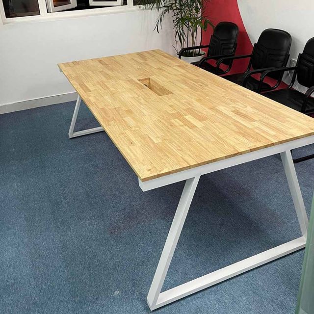 Bàn họp 200x100 Trapeze II Concept lắp ráp