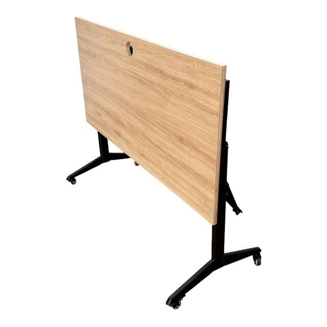 Bàn làm việc gấp gọn có bánh xe (Version 2) gỗ Plywood SPD68187 Bàn làm việc gấp gọn có bánh xe (Version 2) gỗ Plywood SPD68187