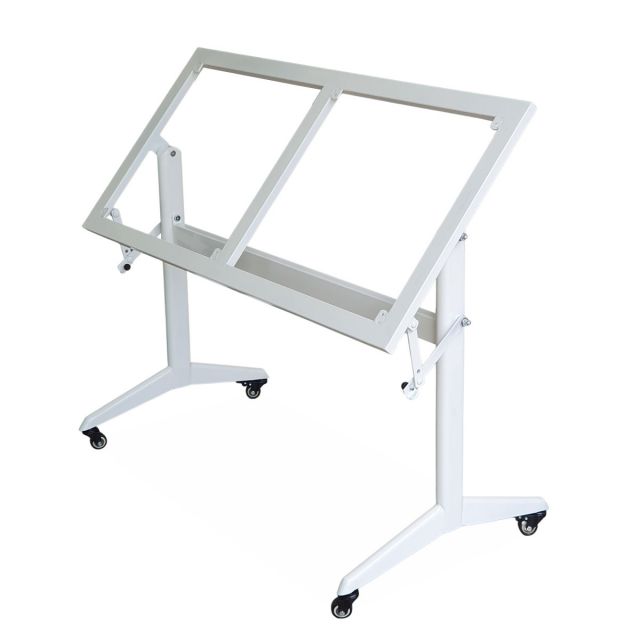 Chân sắt gấp gọn di động ver2  cho bàn học 120x40cm CHB68058 Chân sắt gấp gọn di động ver2  cho bàn học 120x40cm CHB68058