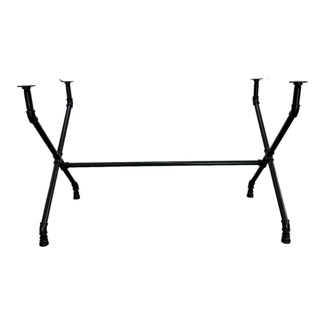 Chân sắt ống nước lắp ráp hình chữ X - HCPP010 Chân sắt ống nước lắp ráp hình chữ X - HCPP010