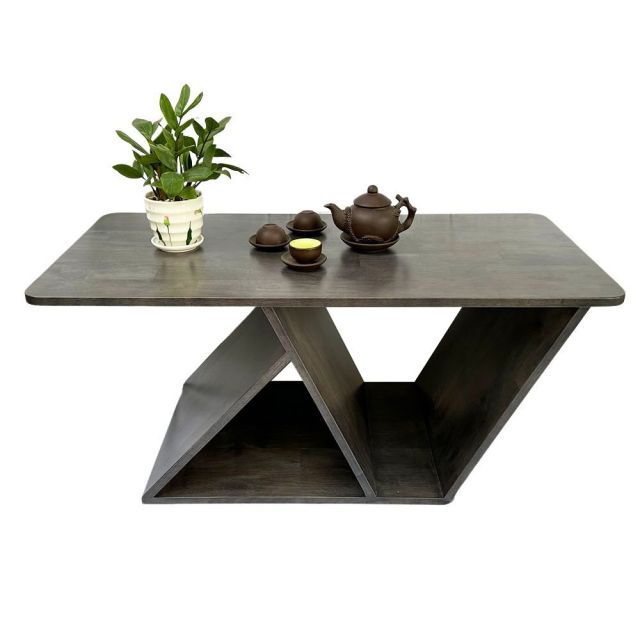 Bộ bàn trà gỗ và 4 ghế sofa Napa đơn CBSF68021