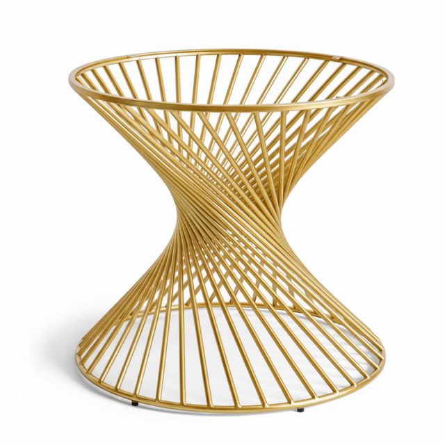 Chân bàn sắt lốc xoáy đk 80cm sơn tĩnh điện CHBCF024