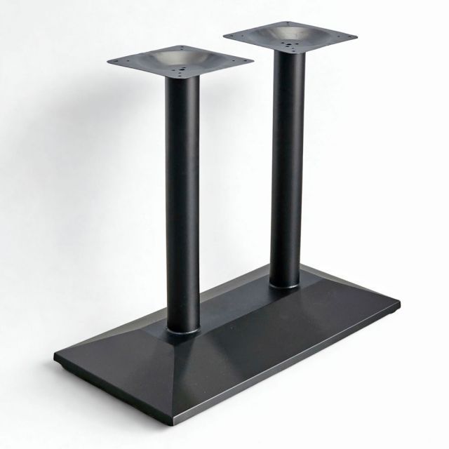 Chân bàn sắt trụ tròn đôi CHBBA017